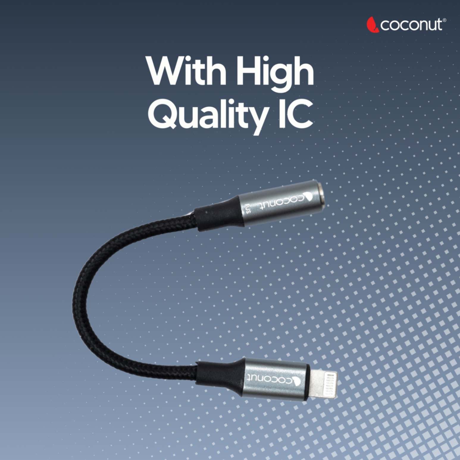 AC02 Lightning to 3.5mm AUX Adapter Connector